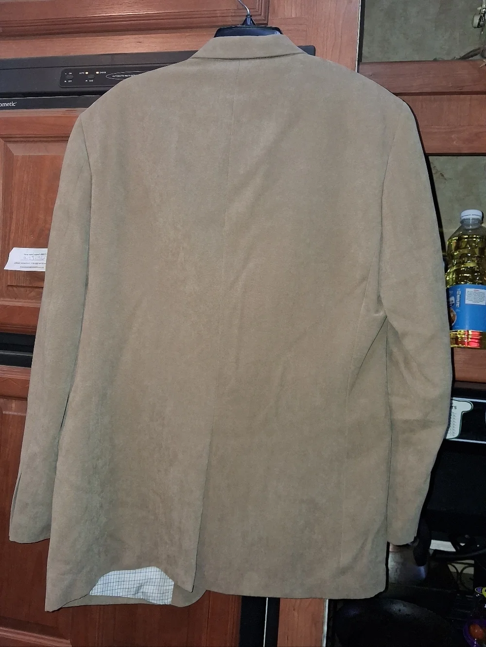 Lauren Ralph Lauren Men's Suede  in Light Brown - Classic Single-Breasted Jacket